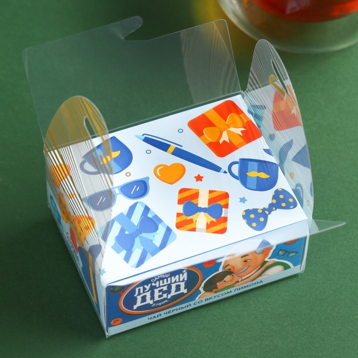 Чай чёрный «Лучший дед» вкус: лимон, 50 г. Чай чёрный «Лучший дед» вкус: лимон, 50 г.