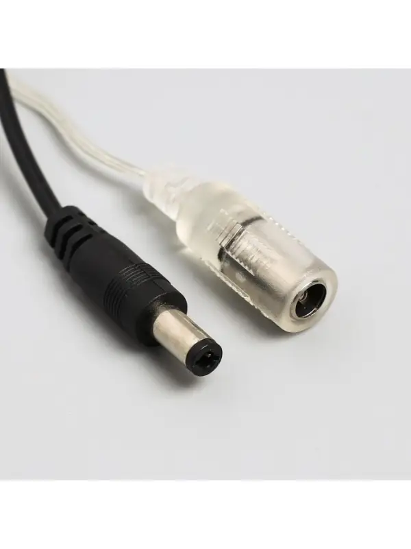 Гирлянда &laquo;Конский хвост&raquo; 10 нитей по 2 м, IP20, серебристая нить, 200 LED, свечение белое, 12 В