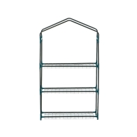 Стеллаж для рассады, 3 полки, 110 × 22 × 65 см, металлический каркас d = 12 мм, без чехла, Greengo
