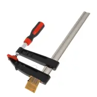 Струбцина F-образная усиленная ТУНДРА, тавровый профиль, 2К рукоятка, 300&times;120&times;390 мм