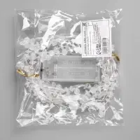 Гирлянда &laquo;Нить&raquo; 2 м, роса с насадками &laquo;Бусины&raquo;, IP20, серебристая нить, 20 LED, от батареек АА&times;2, 2 режима, свечение тёплое белое