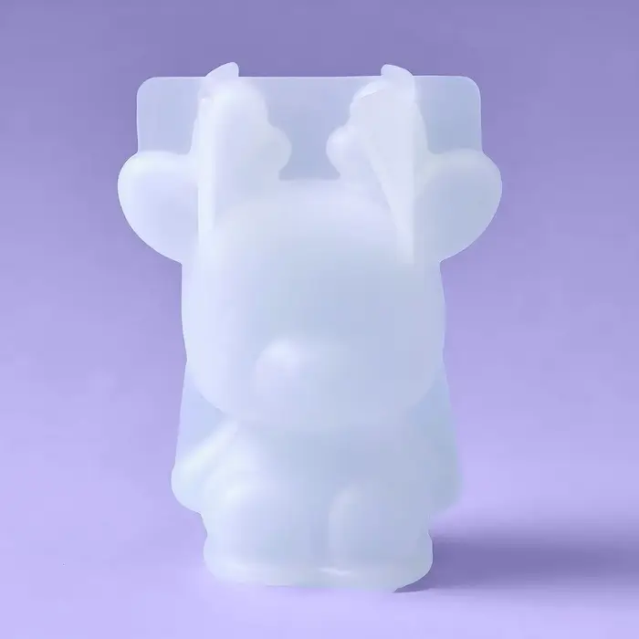 Молд для заливки &laquo;Оленёнок&raquo;, силикон, 6&times;3&times;6 см, прозрачный