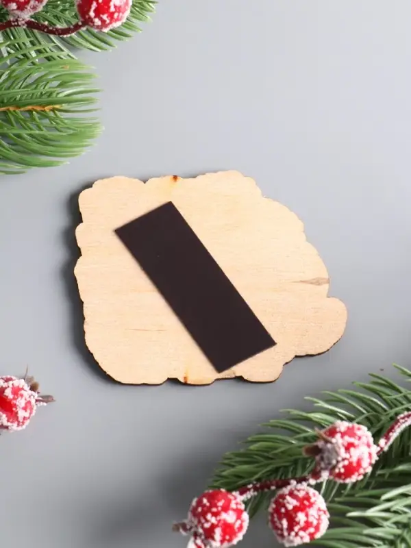 Магнит новогодний 2026 «С Новым 2026 Годом», размер магнита 7×7 см Магнит новогодний 2026 «С Новым 2026 Годом», размер магнита 7×7 см