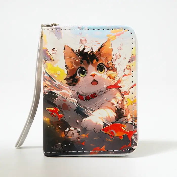 Кошелёк детский на молнии «Выбражулька», цвет разноцветный