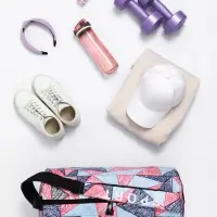 Сумка спортивная на молнии TEXTURA, боковой карман-сетка, регулируемый ремень, средний размер, красная