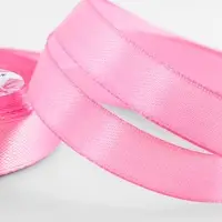 Лента атласная, 12 мм, 23&plusmn;1 м, нежно-розовая №147