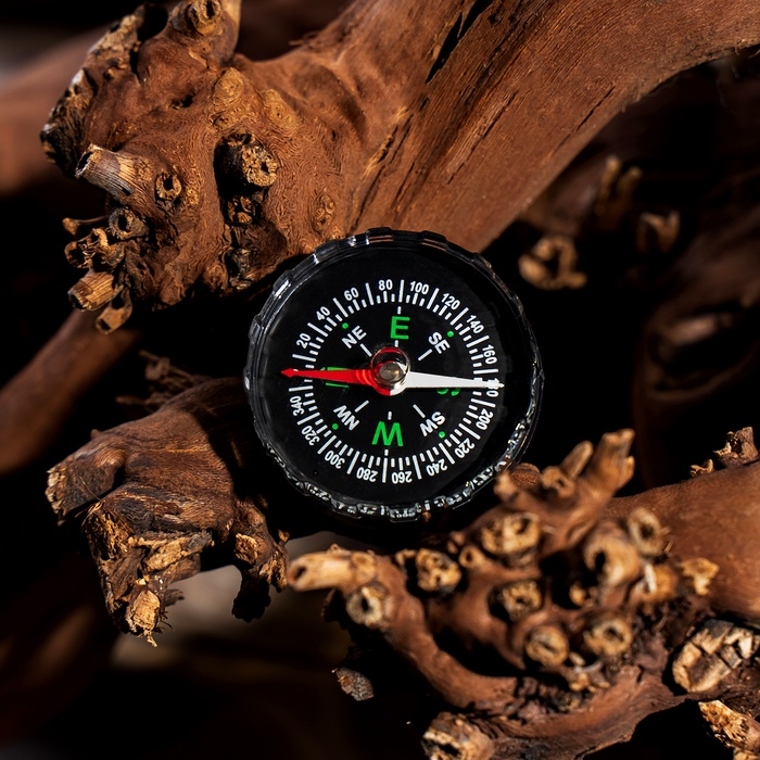 Компас Maclay DC45A, жидкостный, d=4.5 см Компас Maclay DC45A, жидкостный, d=4.5 см