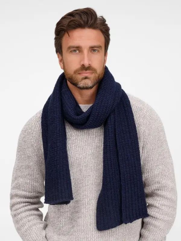 Шарф Frissonelle, темно-синий Шарф Frissonelle, темно-синий