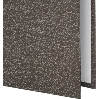 Папка-регистратор без мет.уг. 75мм,мрам ч/б,10шт,бум/бум,крам.к