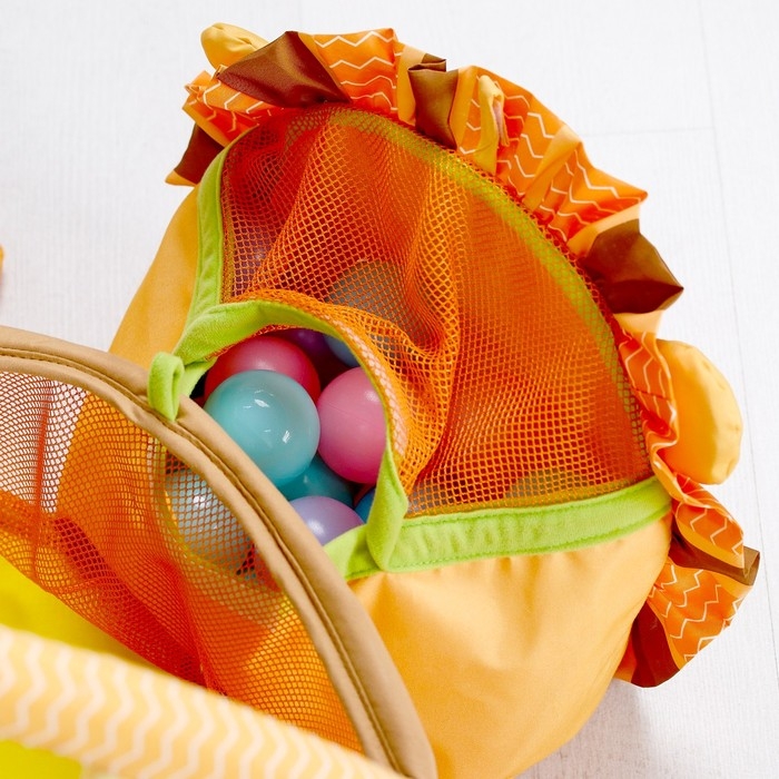 Развивающий коврик 3 в 1 «Лев», 68x68 см, 30 цветных шариков, 4 игрушки, Крошка Я Развивающий коврик 3 в 1 «Лев», 68x68 см, 30 цветных шариков, 4 игрушки, Крошка Я