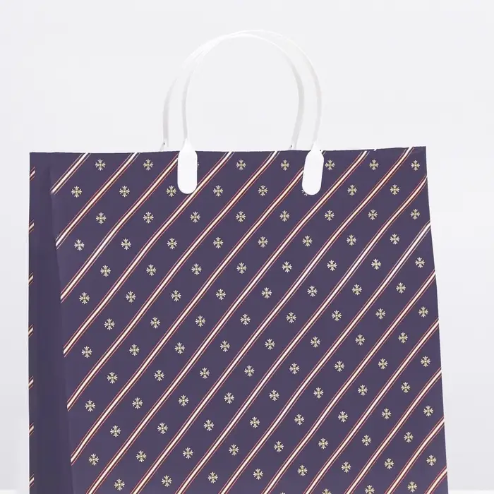 Пакет &laquo;Диагональ&raquo;, мягкий пластик, 30&times;30 см, 120 мкм