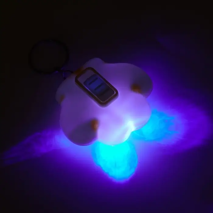 Фонарь-брелок детский Фонарь-брелок детский "Лапка", 1 режим, 3 LR41, 3.5 х 4 см , микс