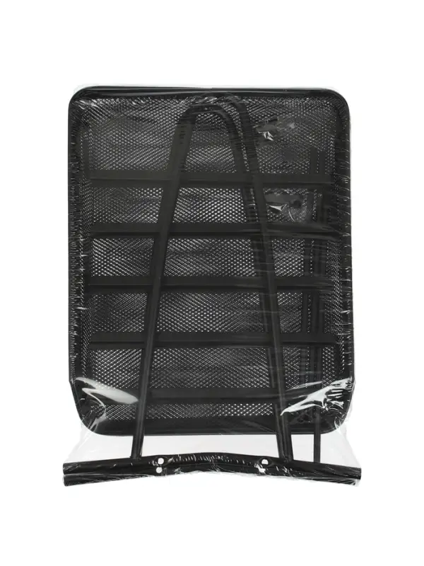 Лоток для бумаг, горизонтальный, металлическая сетка, 5 отделений, чёрный