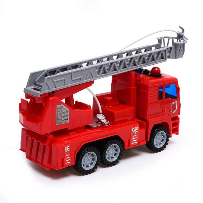 Машина инерционная «Пожарная», масштаб 1:16, световые и звуковые эффекты, стреляет водой, МИКС Машина инерционная «Пожарная», масштаб 1:16, световые и звуковые эффекты, стреляет водой, МИКС