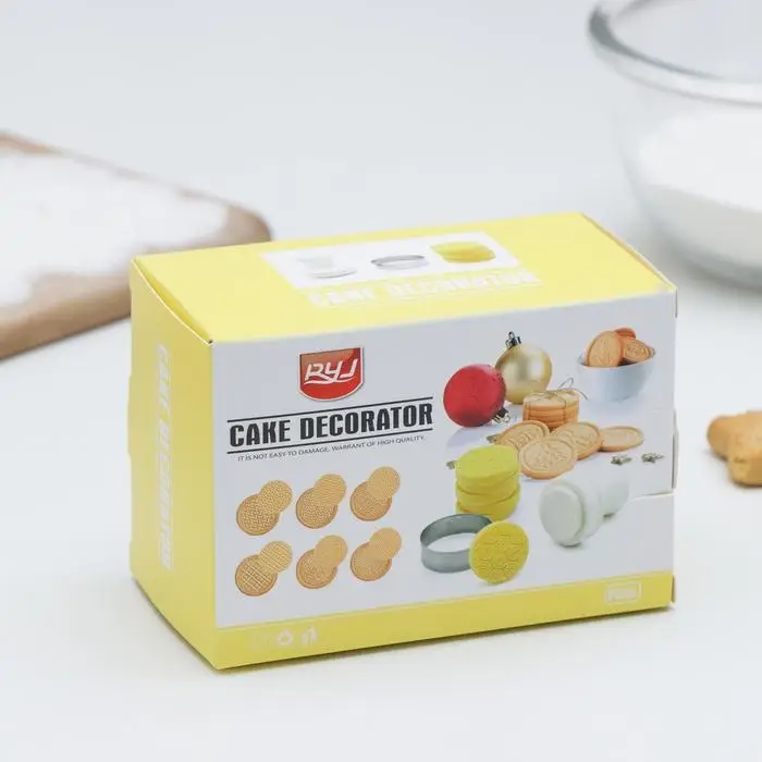 Набор форм для печенья «Фактура», 6 шт, цвет МИКС Набор форм для печенья «Фактура», 6 шт, цвет МИКС