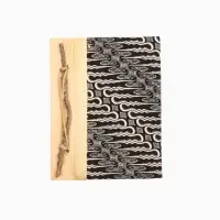 Блокнот в твёрдой обложке &laquo;Экзотика&raquo;, 48 листов, 14&times;18&times;2 см, чёрно-белый