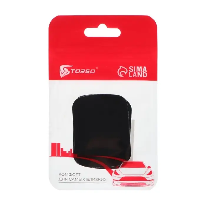 Пластина для магнитных держателей, 3.8×5 см, самоклеящаяся, черная Пластина для магнитных держателей, 3.8×5 см, самоклеящаяся, черная