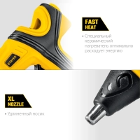 Пистолет клеевой STAYER PRO 7, 25Вт, 7мм (0681-07)