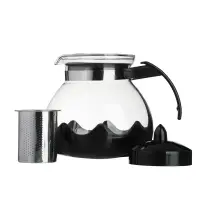 VETTA Классик Чайник заварочный 1,5л, стекло, нерж.сталь