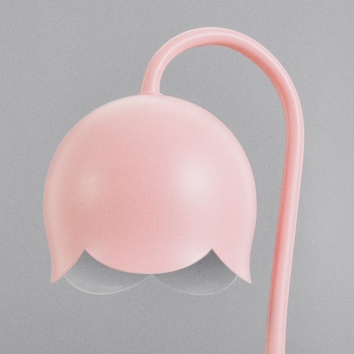 Настольная лампа Настольная лампа "Свелл" G9 40Вт розовый 11х11х28 см RISALUX