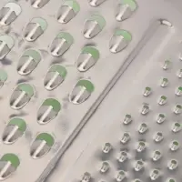 Тёрка с контейнером Доляна &laquo;Универсал&raquo;, 2 в 1, 19&times;14.5&times;3.5 см, зелёная