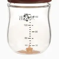 Бутылочка для кормления, антиколиковая, боросиликатное стекло, 160 мл M&B