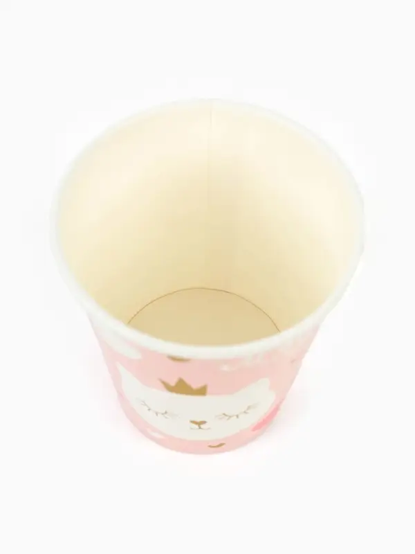 Стаканы (250 мл) Котенок Принцесса, 6 шт.
