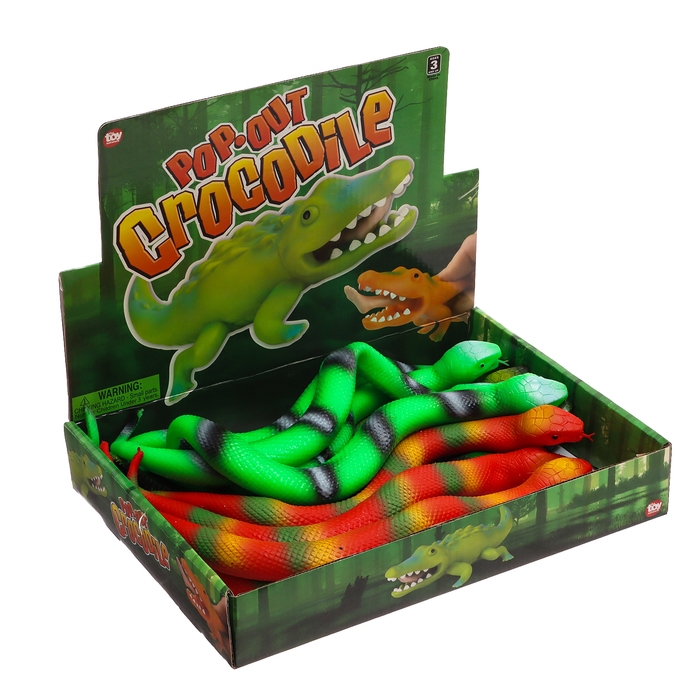 Новый год! Тянучка «Змея» с песком, цвета МИКС Новый год! Тянучка «Змея» с песком, цвета МИКС