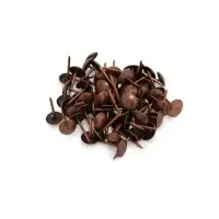 Гвозди ТУНДРА, декоративные, обивочные, 8&times;15 мм, медь, 500 шт.