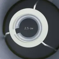 Абажур BayerLux &laquo;Кантри. Рогожка&raquo;, E27 или E14, зелёный, 16&times;16&times;13 см