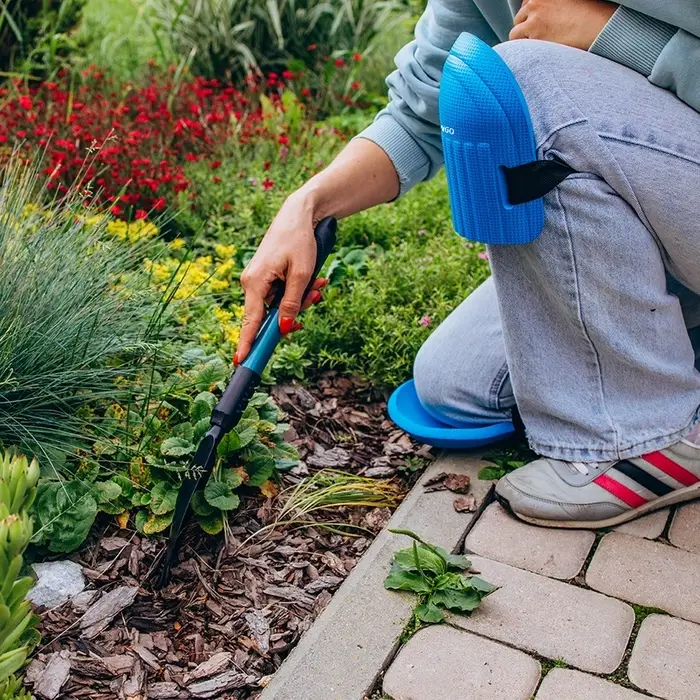 Наколенники защитные, универсальные, 17&times;13 см, синие, Greengo