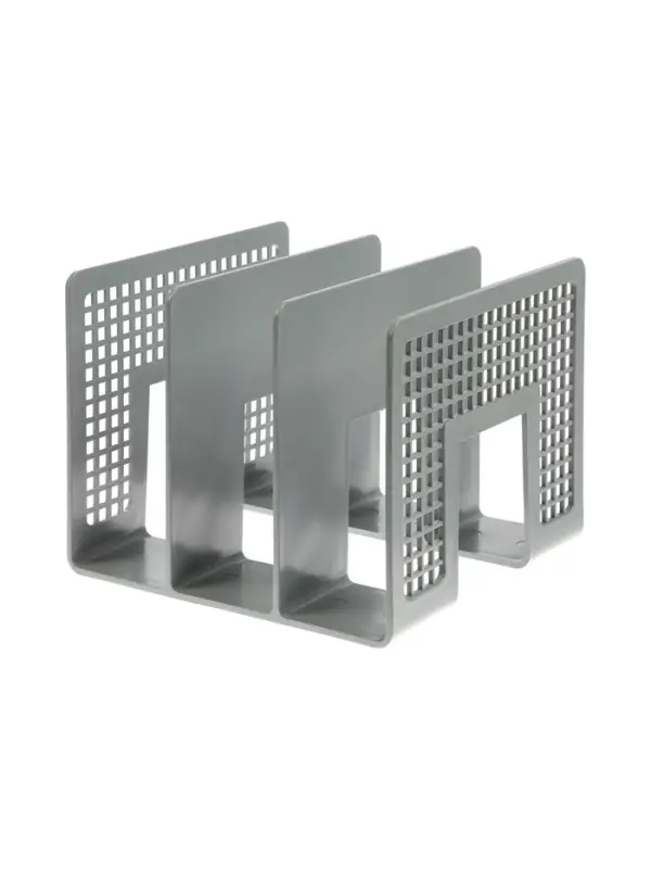 Лоток для бумаг вертикальный, 3 отделения, пластик