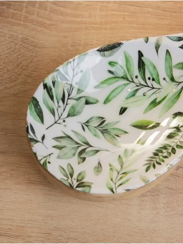 Подставка под ложку &laquo;Оливковая ветвь&raquo;, 25.5&times;9&times;3.8 см, дерево манго