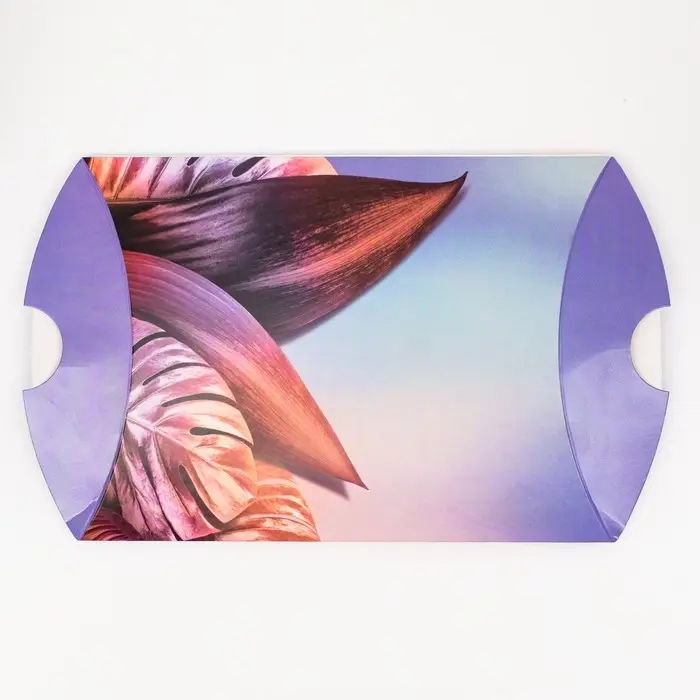 Коробка складная "Листья", 19 х 14 х 4 см