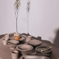 Салатники Magistro Jarwah Lausanne, 700 мл, 17.5&times;7.3 см, набор 2 шт., фарфор, бежевые