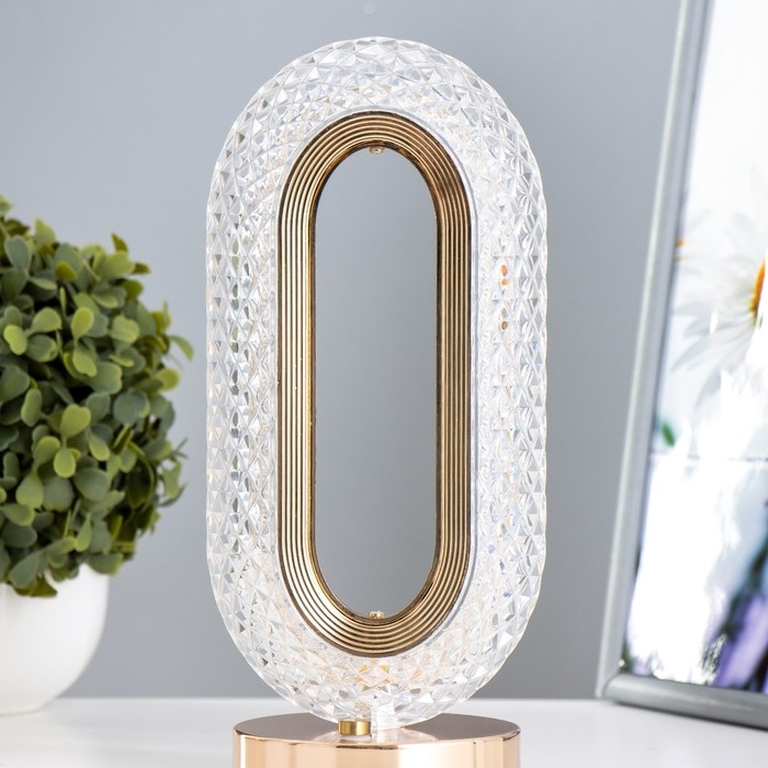 Настольная лампа  Настольная лампа "Ренди" LED 4,5Вт USB 12х10х26 см