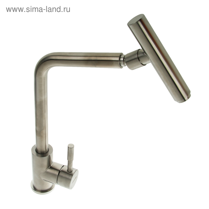 Cмеситель для кухни Accoona A4490-1, однорычажный, нержавеющая сталь Cмеситель для кухни Accoona A4490-1, однорычажный, нержавеющая сталь