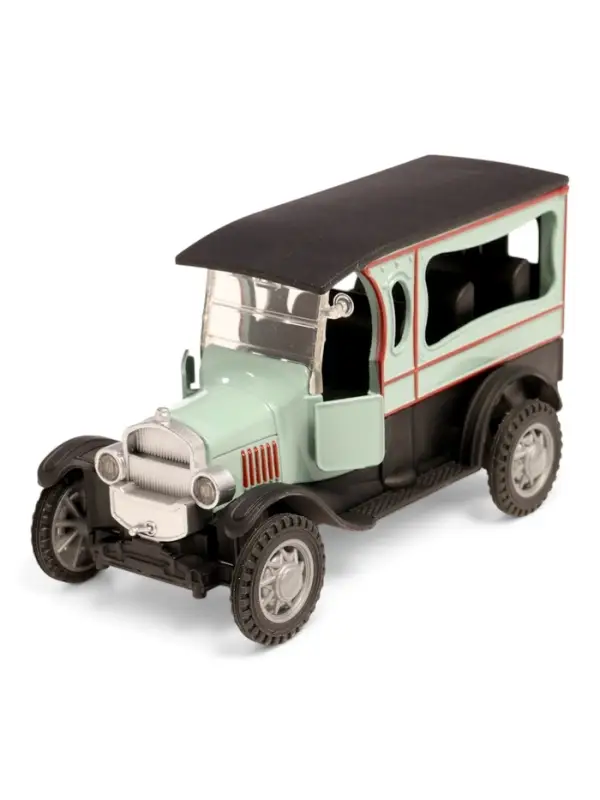 Машинка металлическая &laquo;Ретро&raquo;, инерционная, 1:32, открываются двери, цвет бежевый