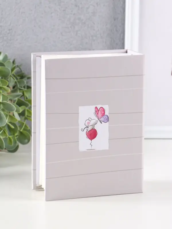 Фотоальбом "Мышонок Пи"  100ф 10X15см, ПП карм.