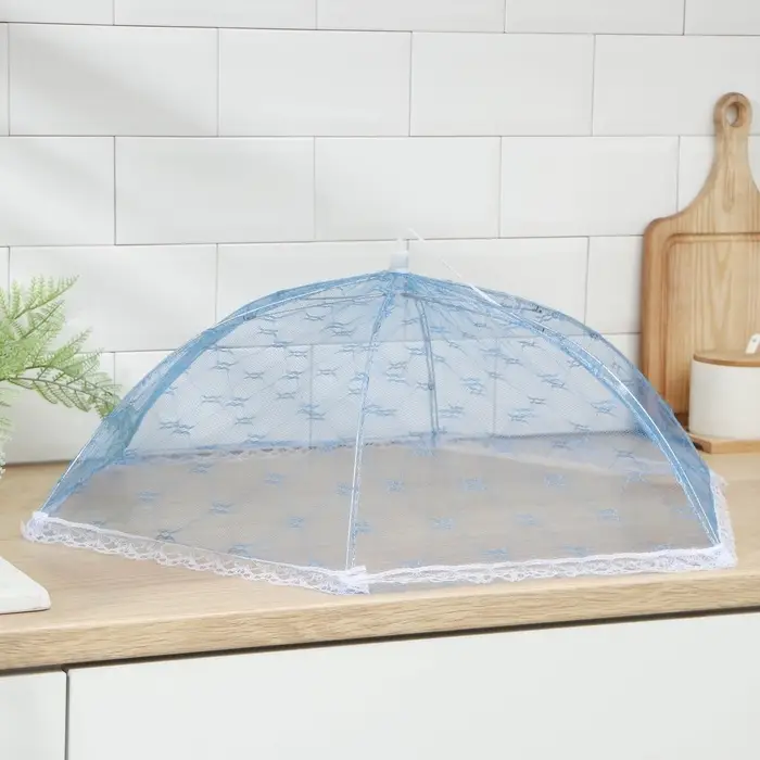 Сетка защитная для еды &laquo;Зонтик&raquo;, 62&times;62 см, МИКС