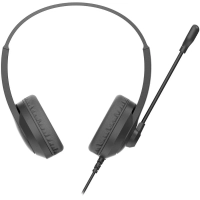 Гарнитура A4Tech Fstyler (FH100U (STONE BLACK)) черный 2м накладные USB
