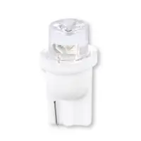 T011 T10/белый/ (W2.1x9.5d) 1LED усечённая W5W,10 шт.