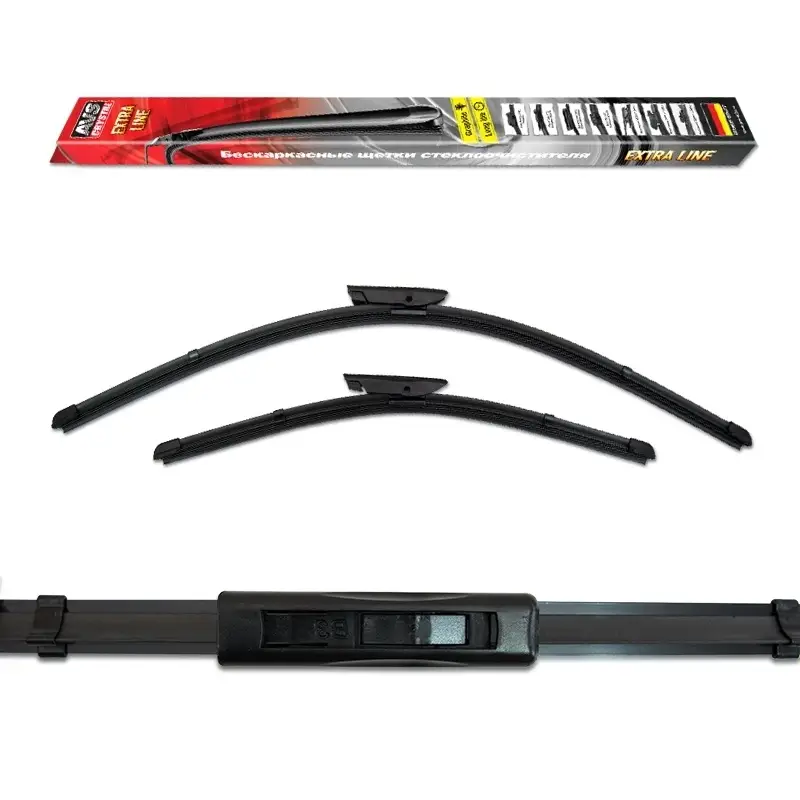 Щетки стеклоочистителя AVS EXTRA LINE (к-т) BA-6045 (RENAULT Megane II, Symbol II)