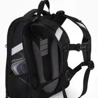 Рюкзак школьный для мальчика &laquo;Машина&raquo;, Stavia, эргономичная спинка, 30&times;16&times;38 см, чёрный