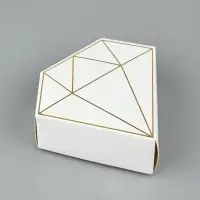 Коробка подарочная под бижутерию &laquo;Белая, тиснение&raquo;, 10&times;9&times;3.5 см
