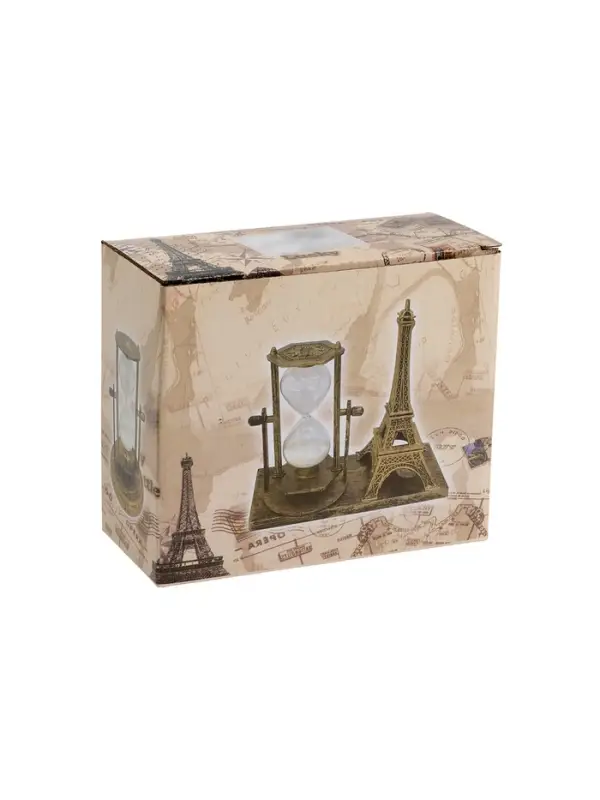 Часы песочные &laquo;Роза&raquo;, сувенирные, с подсветкой, 15&times;9&times;14 см