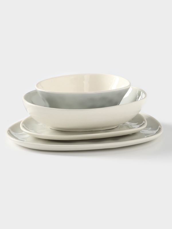 Набор бежевых тарелок из 4-х шт 1 сорт Набор бежевых тарелок из 4-х шт 1 сорт