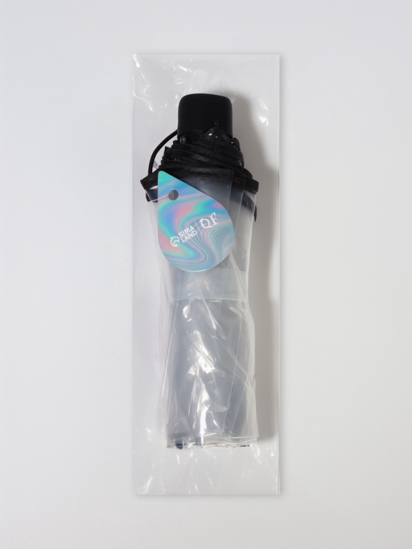 Зонт мех R48/53 8сп 3 сл ПВХ ОДНОТОН круглая ручка черный шильд QF Зонт мех R48/53 8сп 3 сл ПВХ ОДНОТОН круглая ручка черный шильд QF