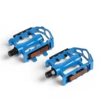 Педали 9/16" Dream Bike, с подшипниками, пластик/сталь, цвет синий