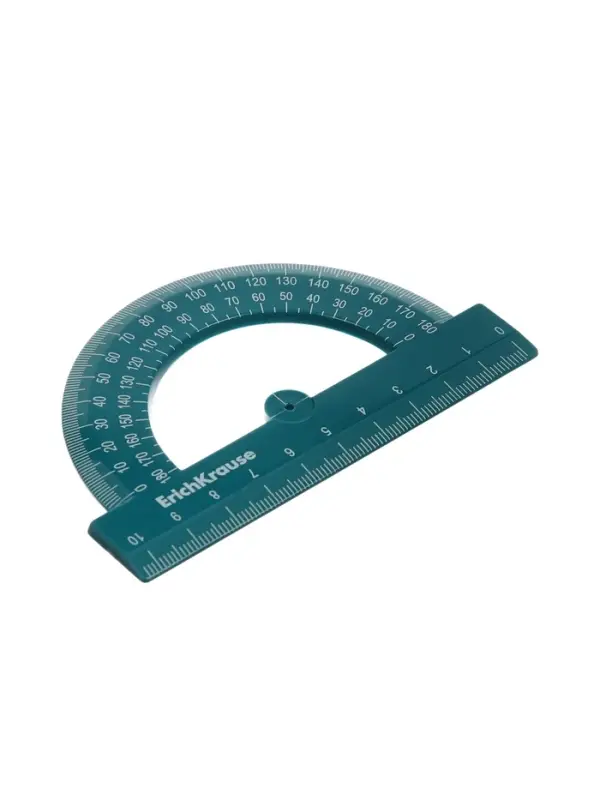 Транспортир 180&deg;, 10 см, ErichKrause Reef, МИКС